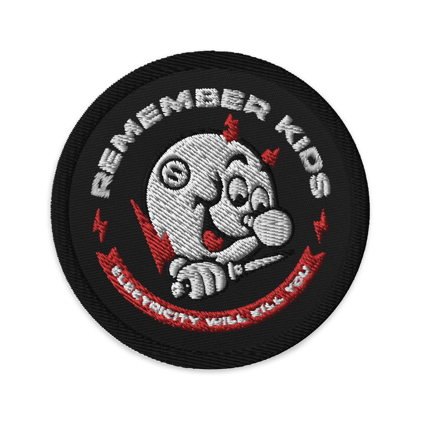 Remember Kids - Embroidered Patch