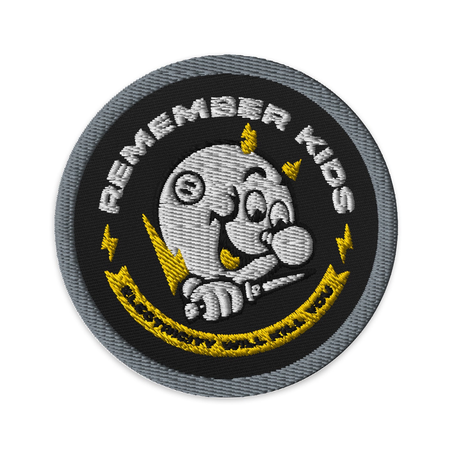 Remember Kids - Embroidered Patch