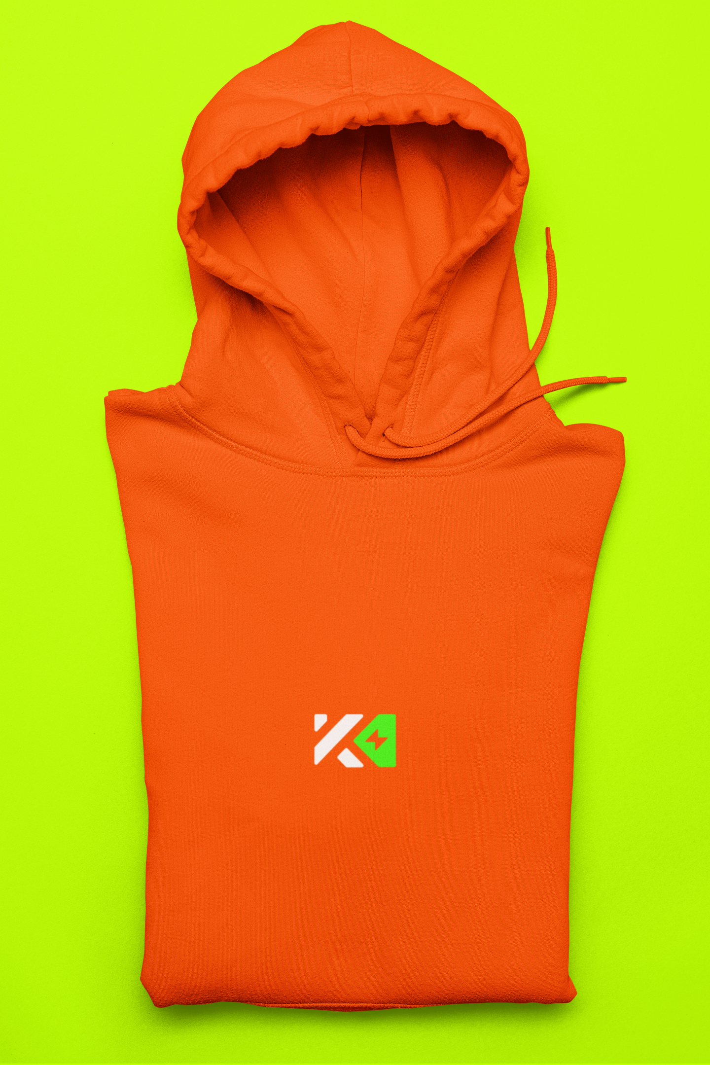 Orange Badge Hoodie