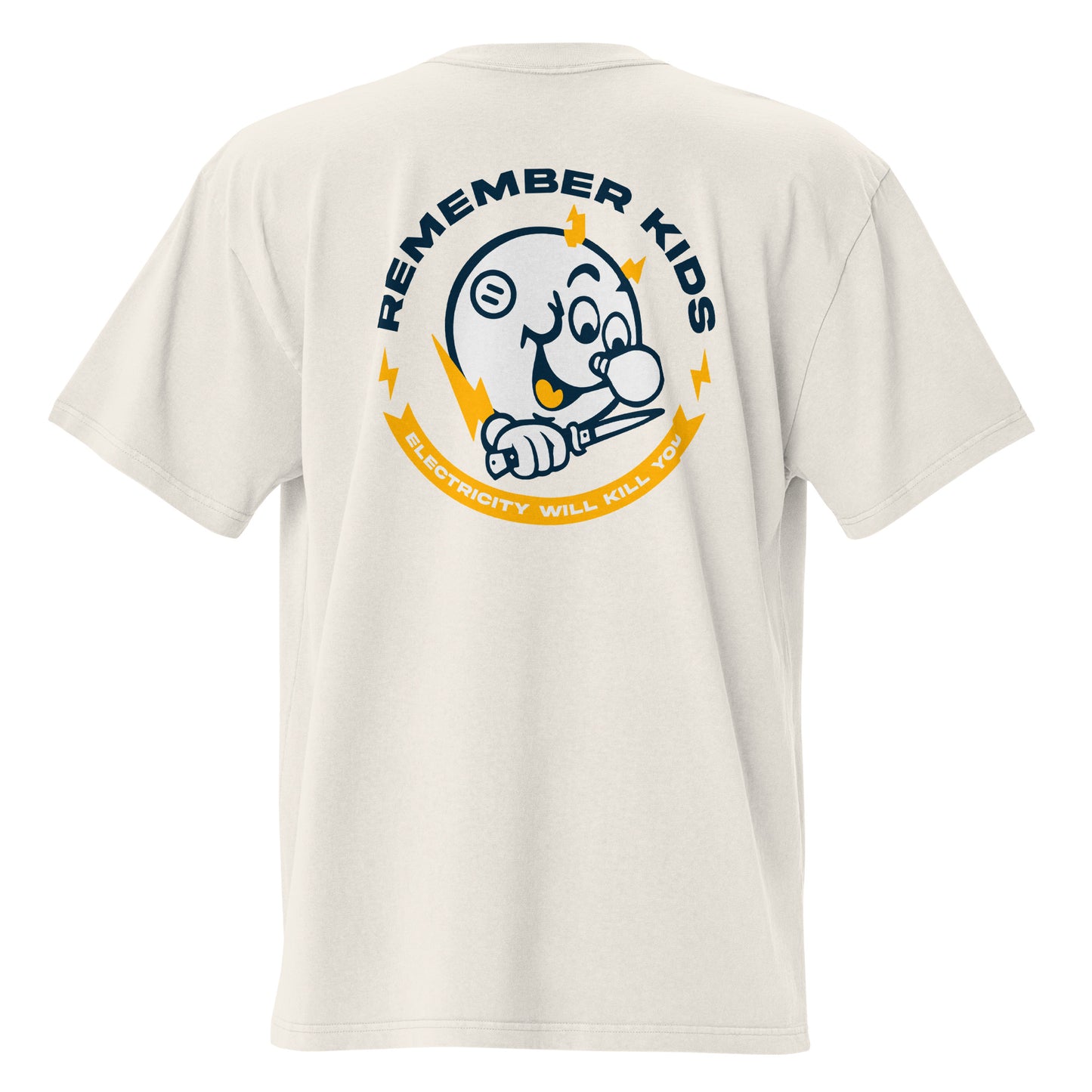 Remember Kids - Oversized Faded T-shirt