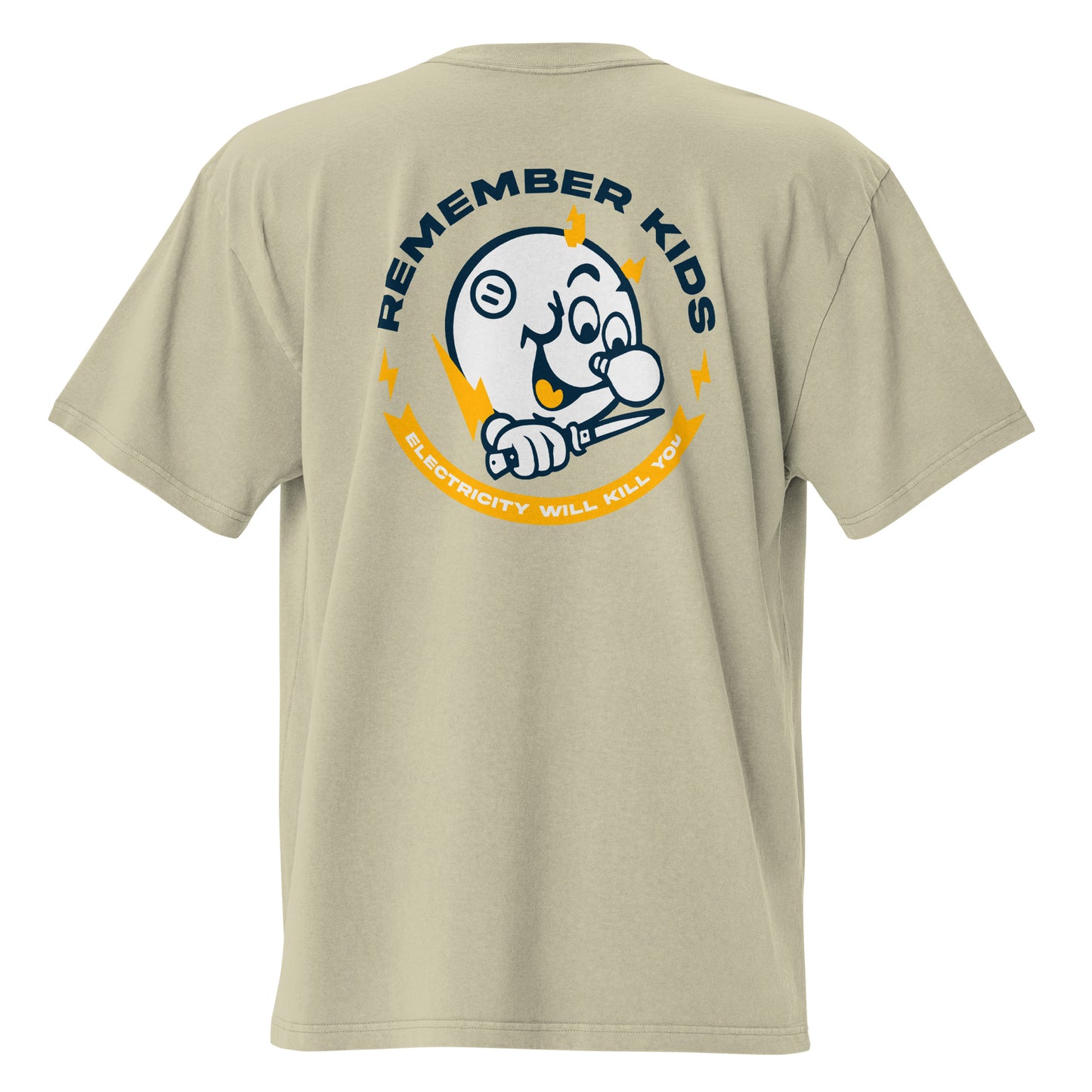 Remember Kids - Oversized Faded T-shirt