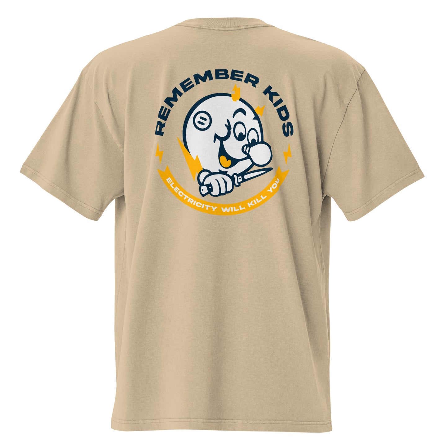 Remember Kids - Oversized Faded T-shirt