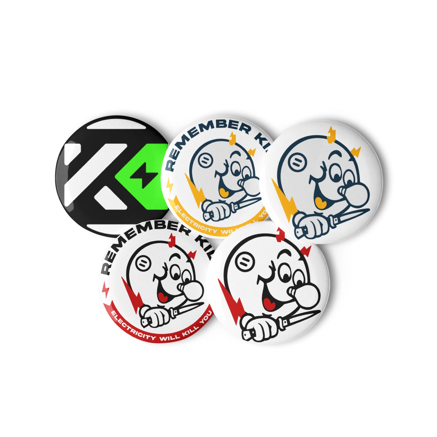Remember Kids - Pin Buttons