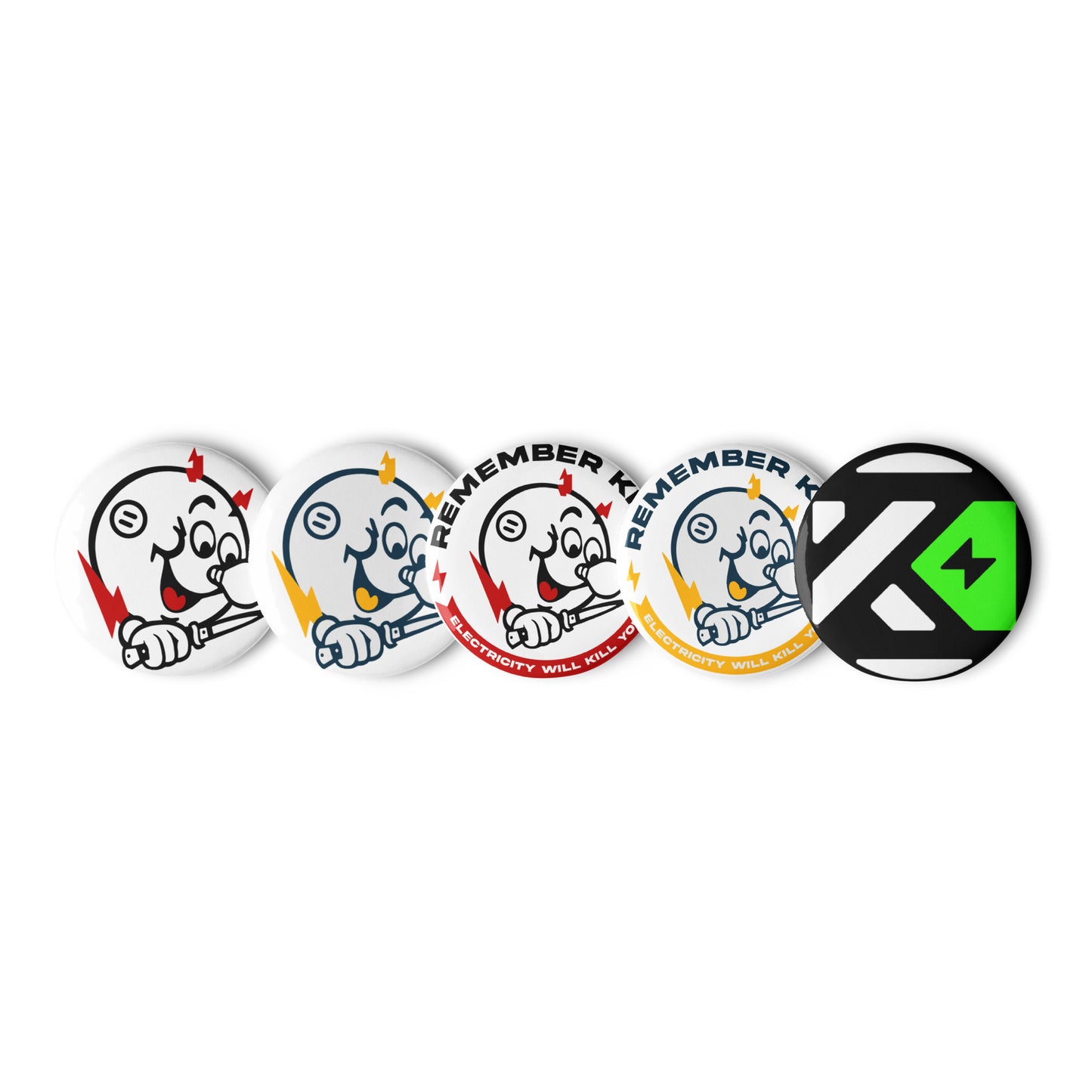 Remember Kids - Pin Buttons