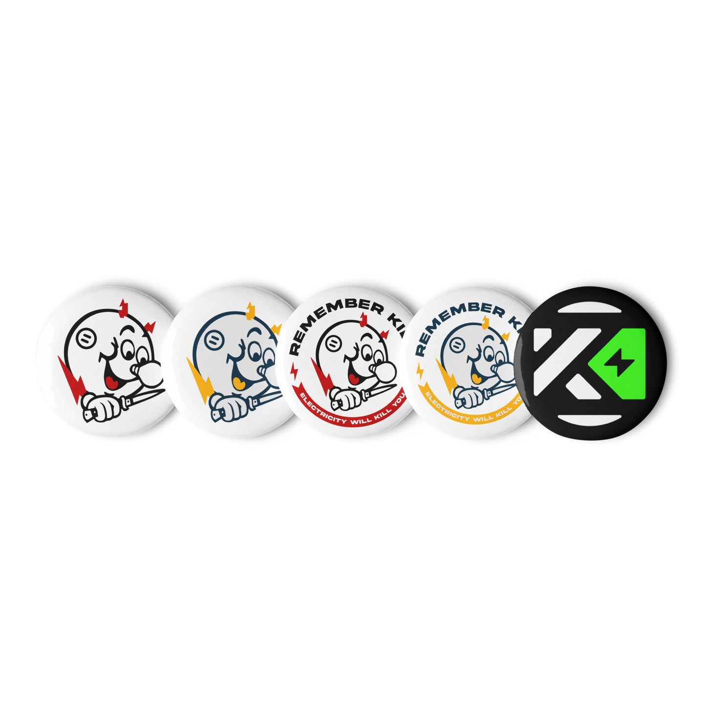 Remember Kids - Pin Buttons